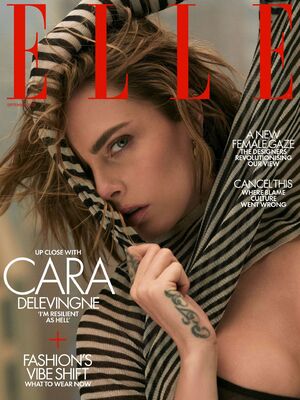 Cara Delevingne - Elle, UK  September 2023