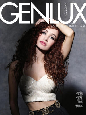 Latvian-Canadian sexy actress Ksenia Solo for Genlux Magazine - Spring/Summer 2020